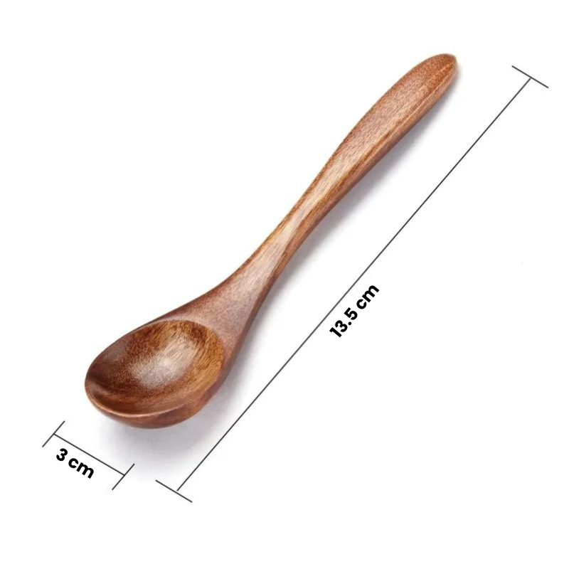 Cuchara de miel de madera