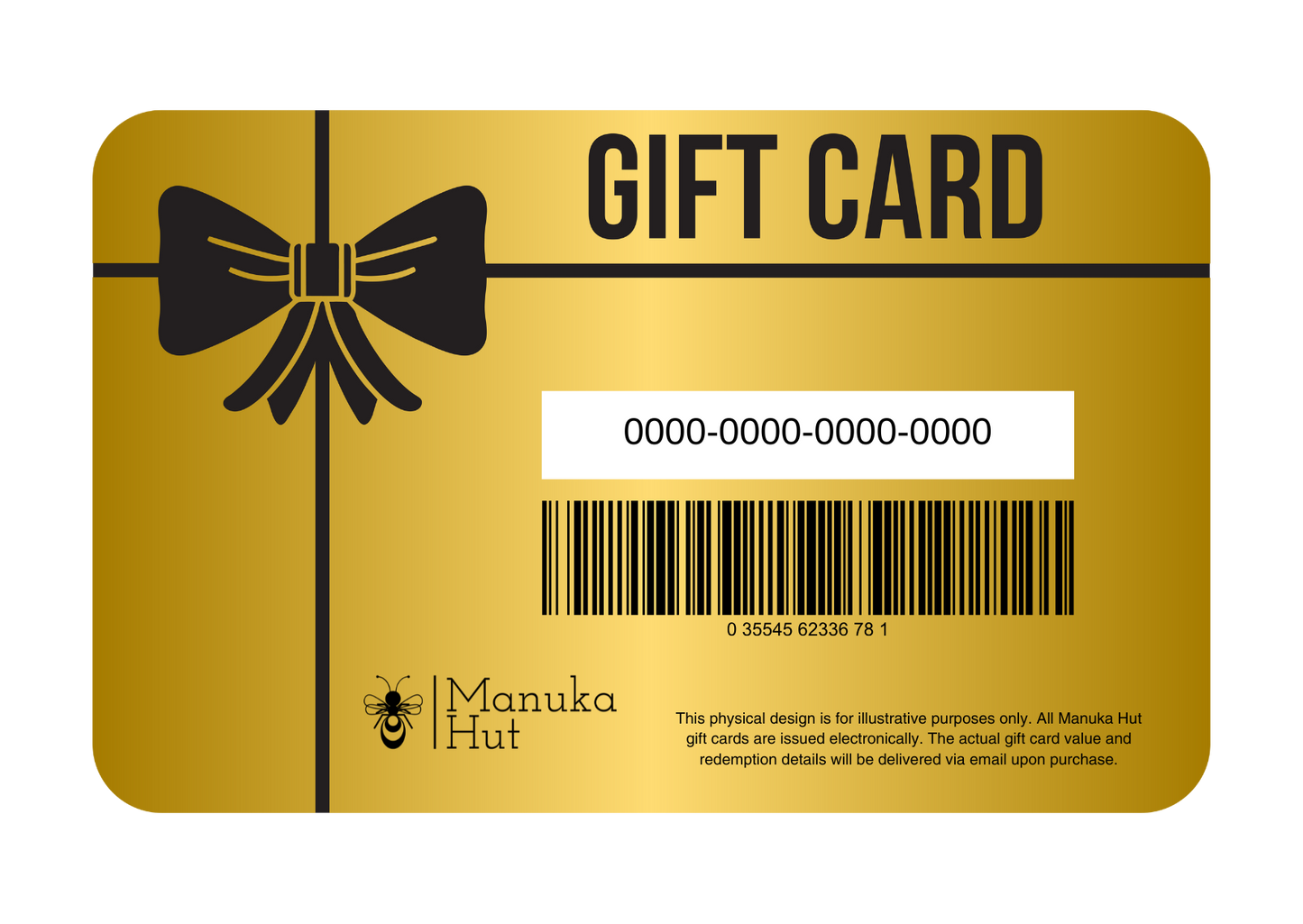 Manuka Hut Carte Cadeau Numérique