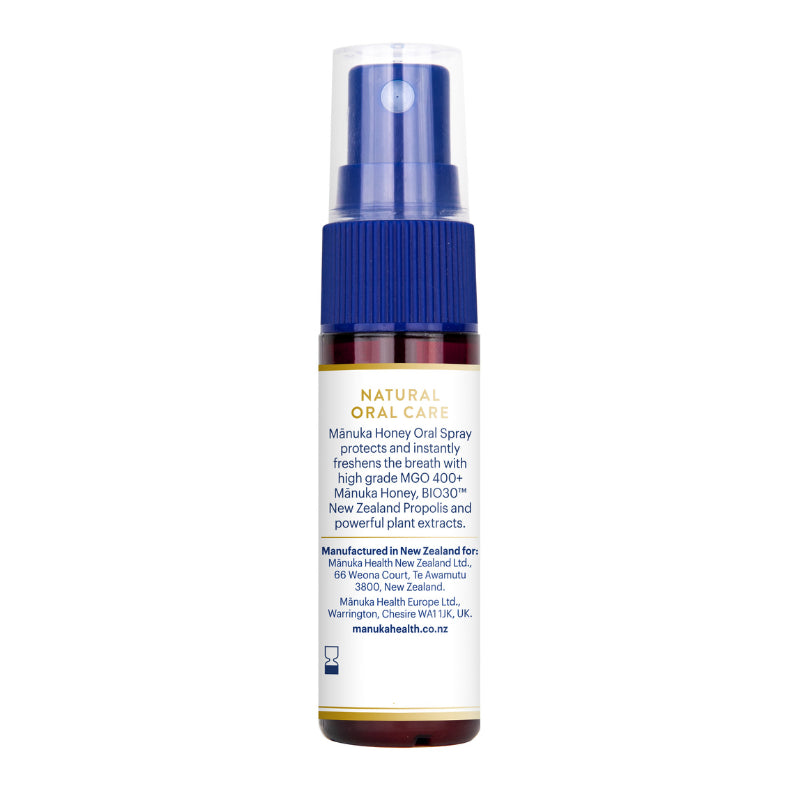 Spray pour la gorge au Miel de Manuka et à la Propolis