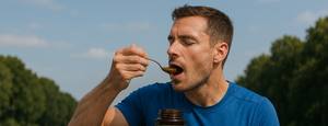 運動員的麥盧卡蜂蜜 - 運動員吃蜂蜜
