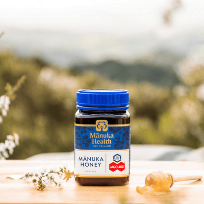 Manuka Health Manuka Honey MGO 400+ (UMF 13+) label detail